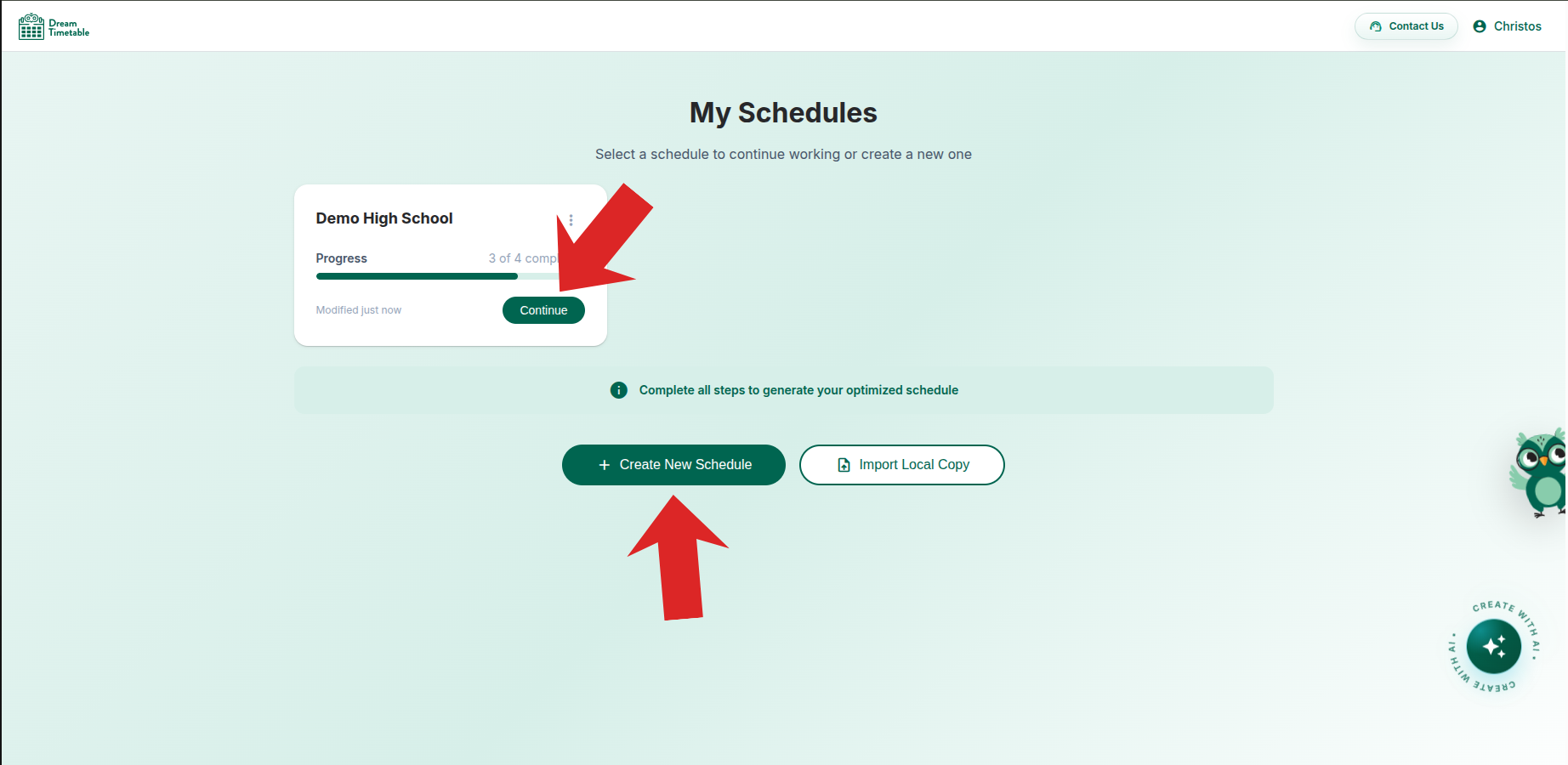 Building Your First School Schedule with DreamTimetable